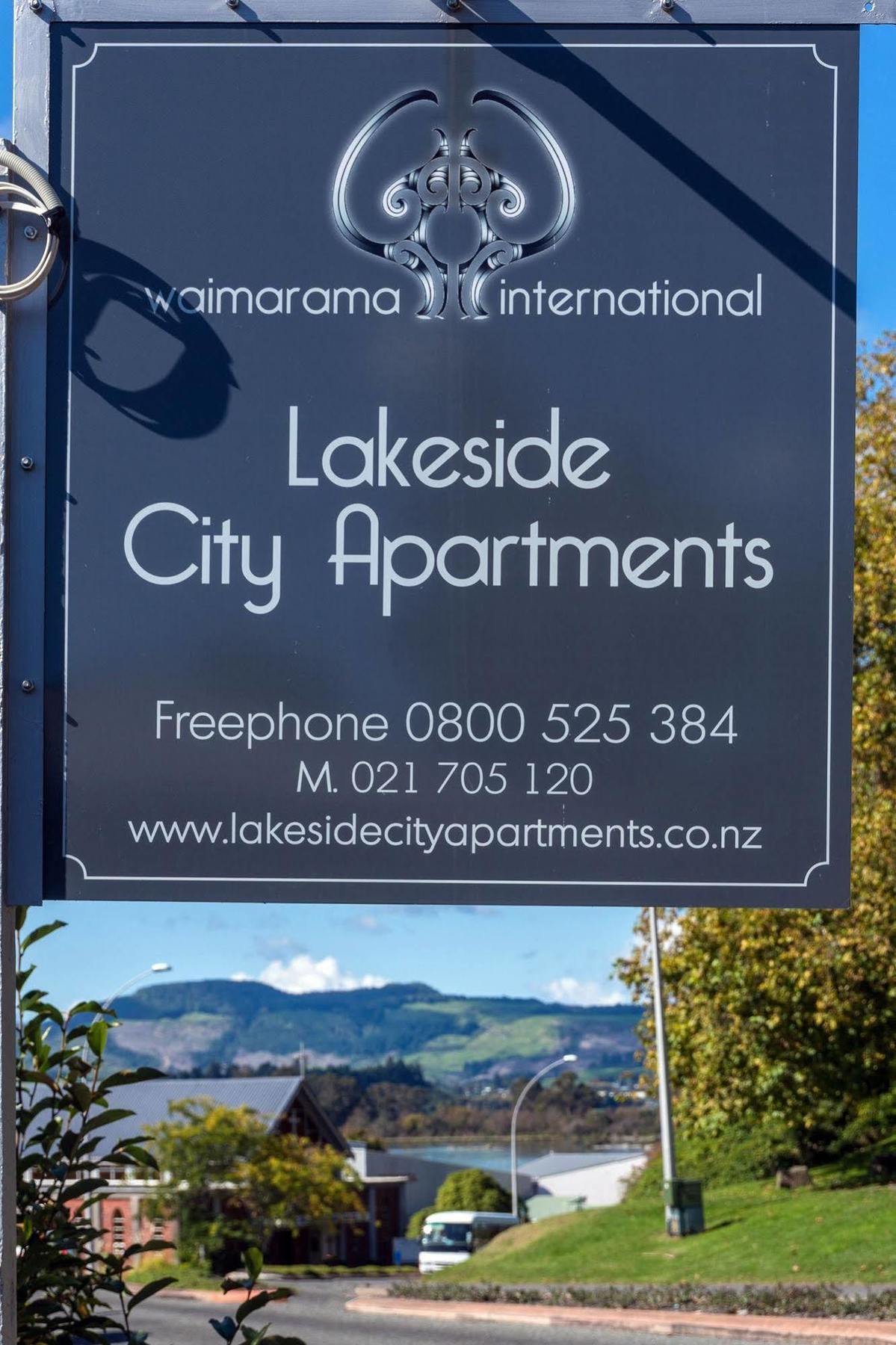 Lakeside City Apartments - Penthouse And Studio Роторуа Екстериор снимка